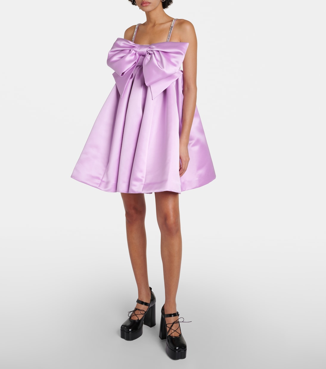 Miniabito in raso duchesse | Nina Ricci