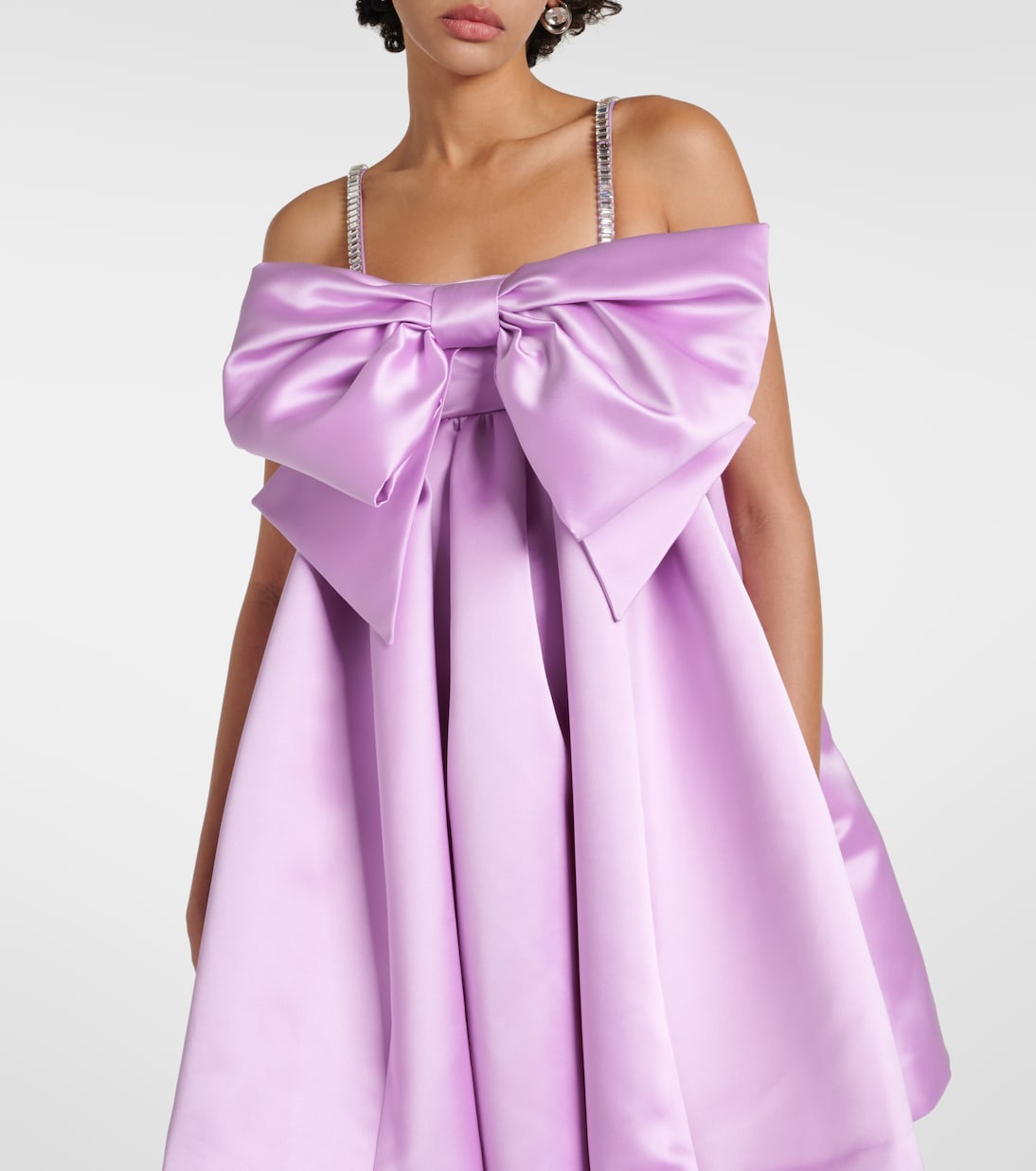 Miniabito in raso duchesse | Nina Ricci
