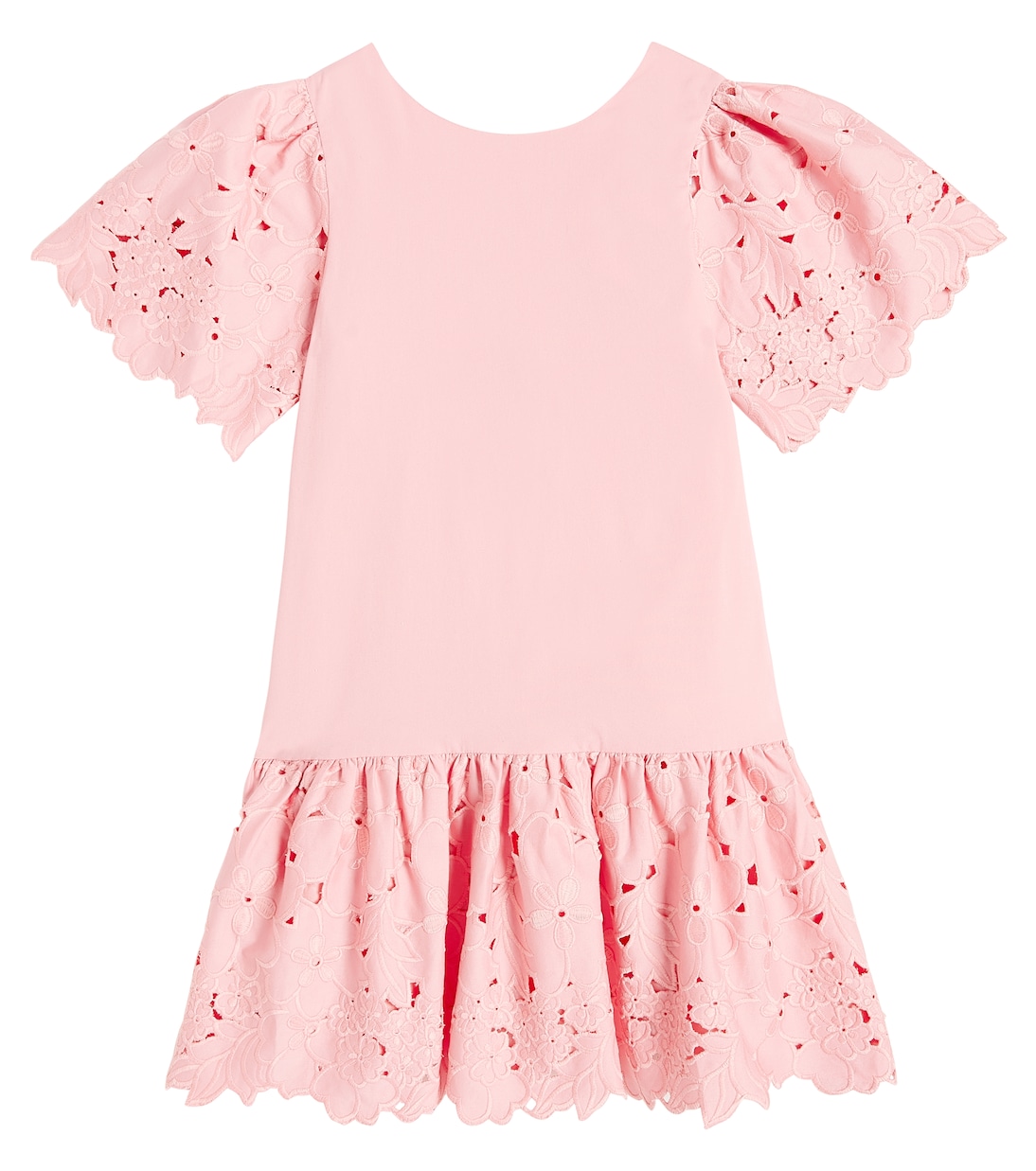 Besticktes Kleid aus Baumwolle | Tartine et Chocolat