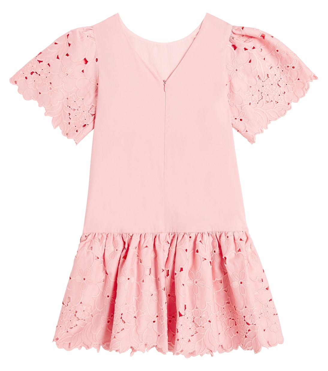 Besticktes Kleid aus Baumwolle | Tartine et Chocolat