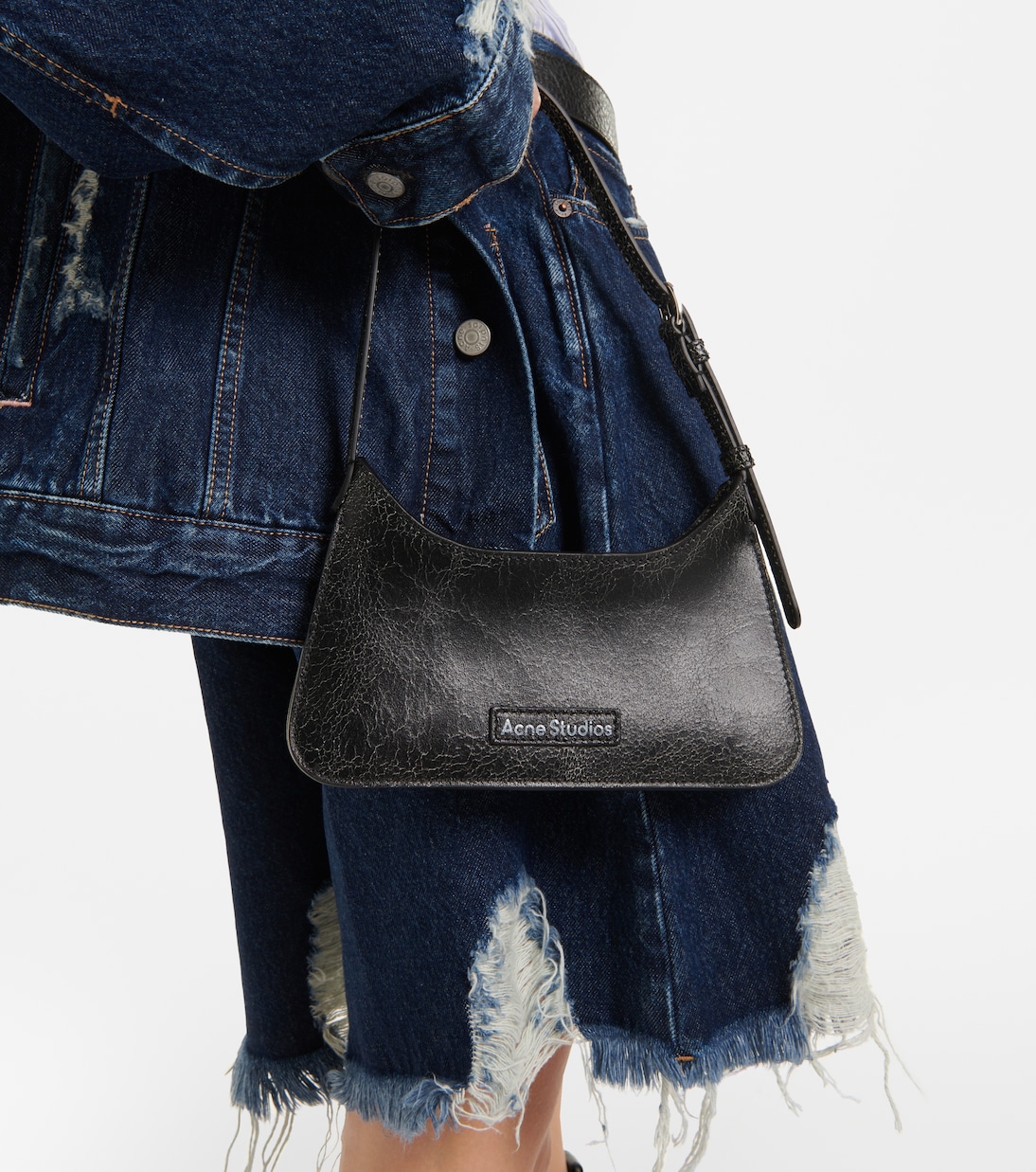 Sac Platt Micro en cuir | Acne Studios