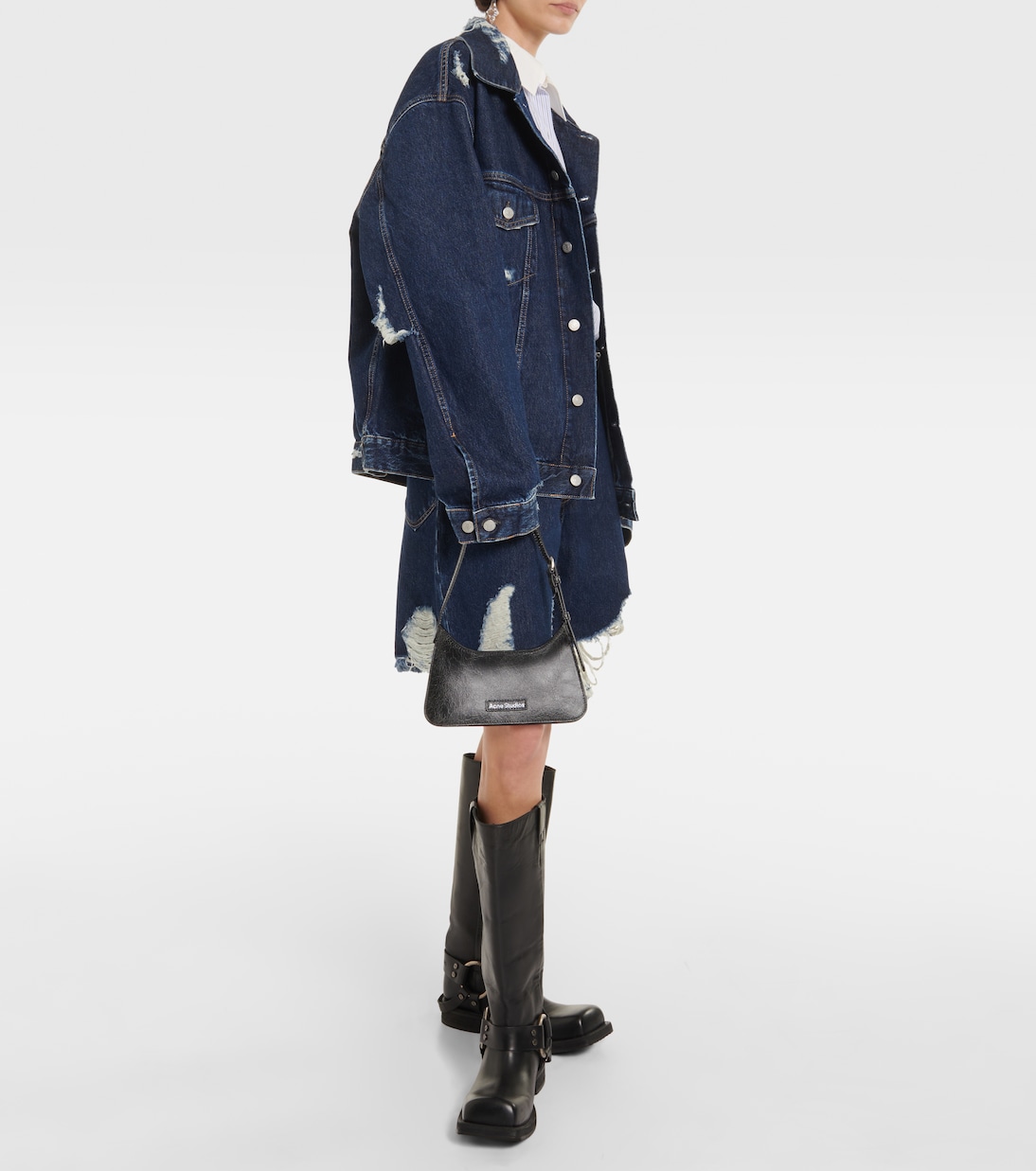 Sac Platt Micro en cuir | Acne Studios
