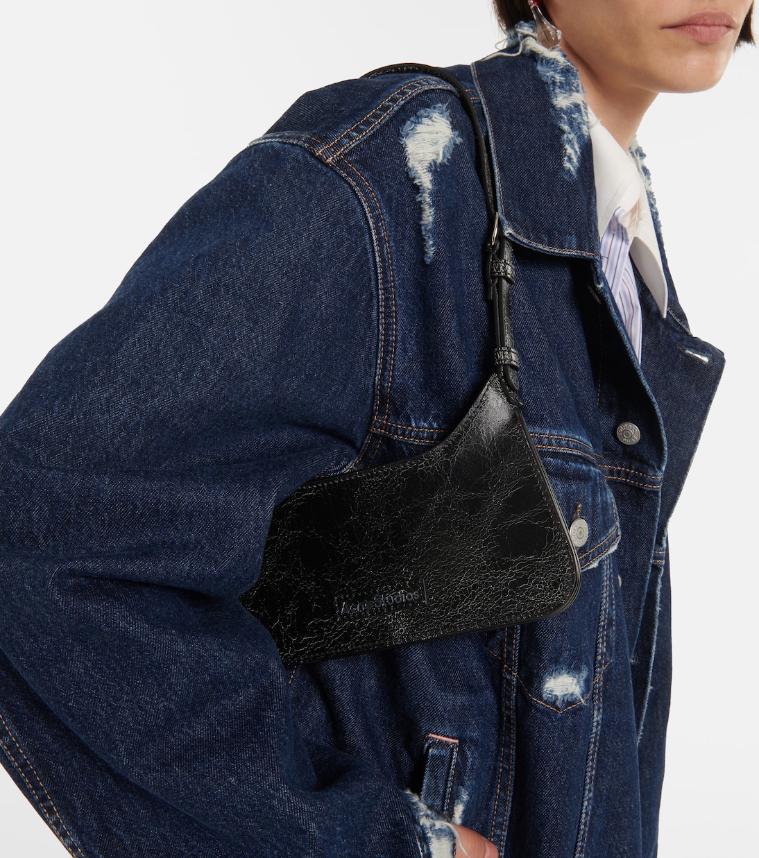 Sac Platt Micro en cuir | Acne Studios