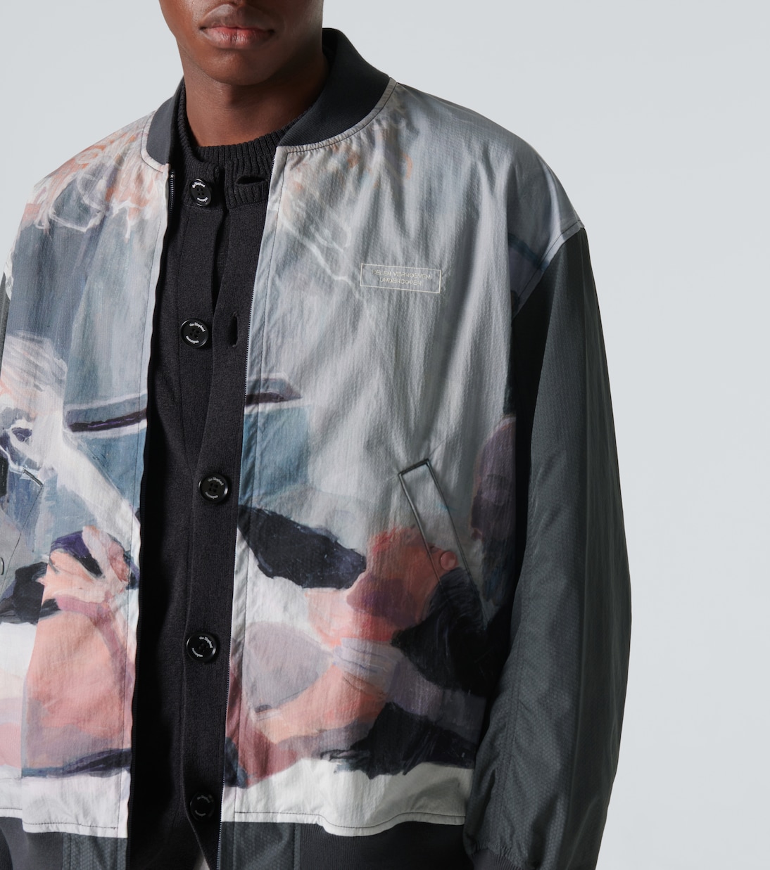 x Helen Verhoeven printed bomber jacket | Undercover