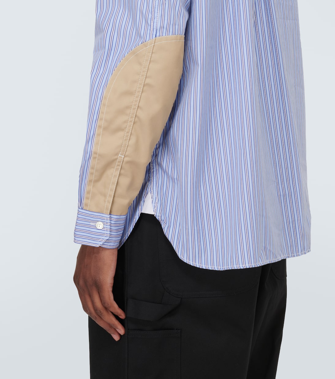 x Roy Lichtenstein – Chemise rayée en coton | Junya Watanabe
