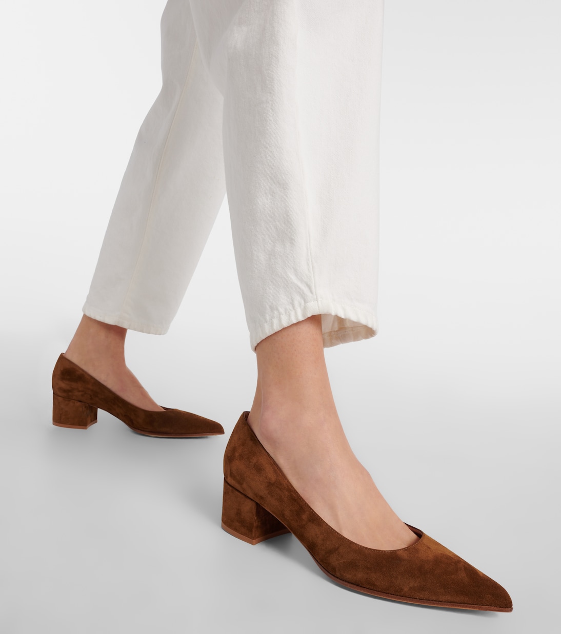 Pumps Piper 45 in suede | Gianvito Rossi