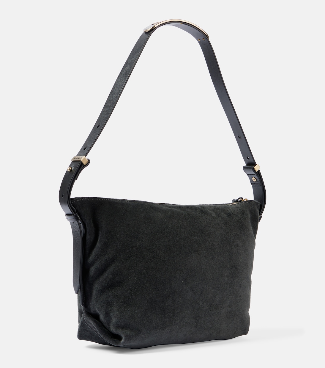 Borsa a spalla Leyden in suede | Isabel Marant