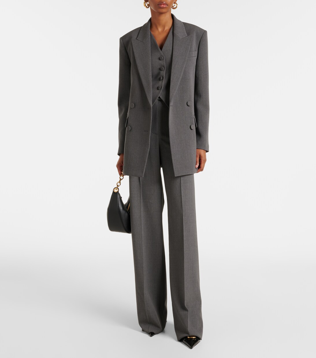 Wool gabardine blazer | Valentino