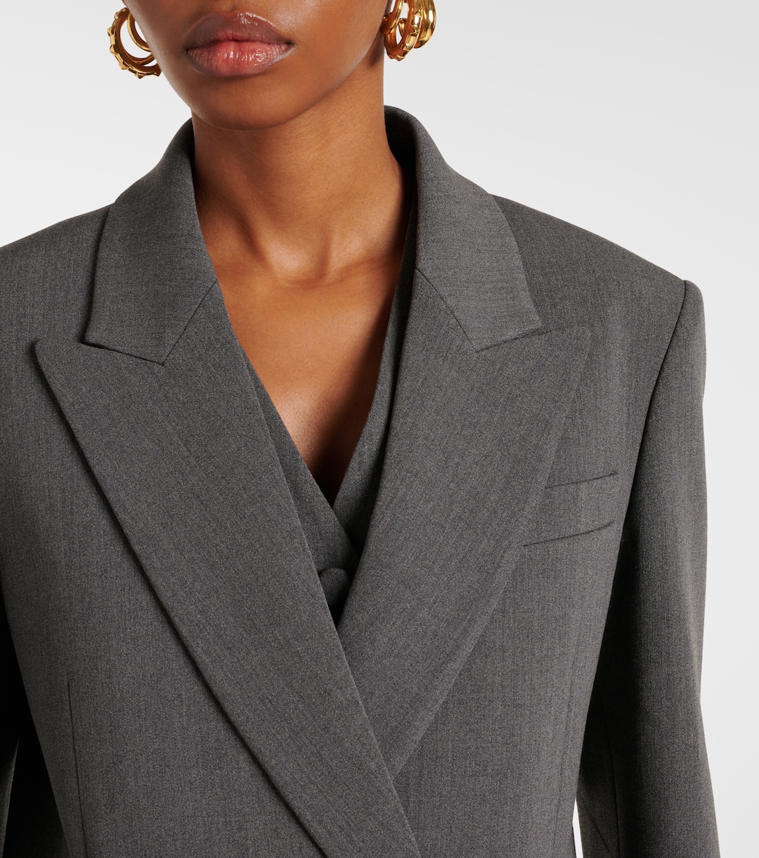 Wool gabardine blazer | Valentino