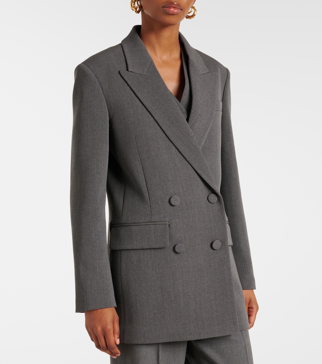 Wool gabardine blazer | Valentino
