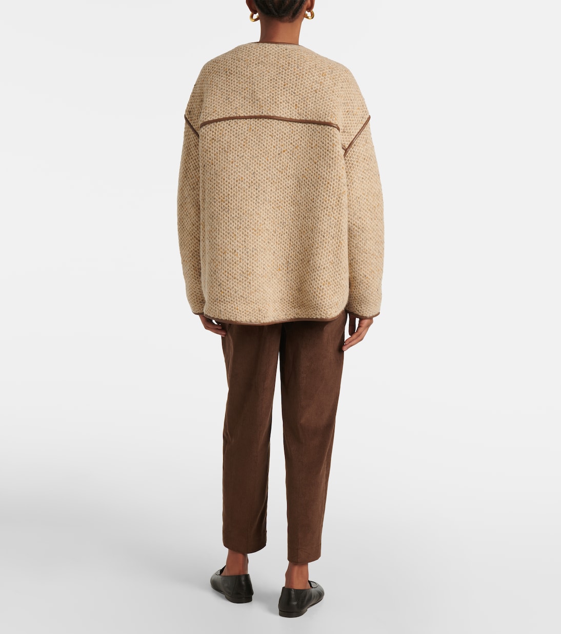 Medrano knitted wool-blend jacket | Altuzarra