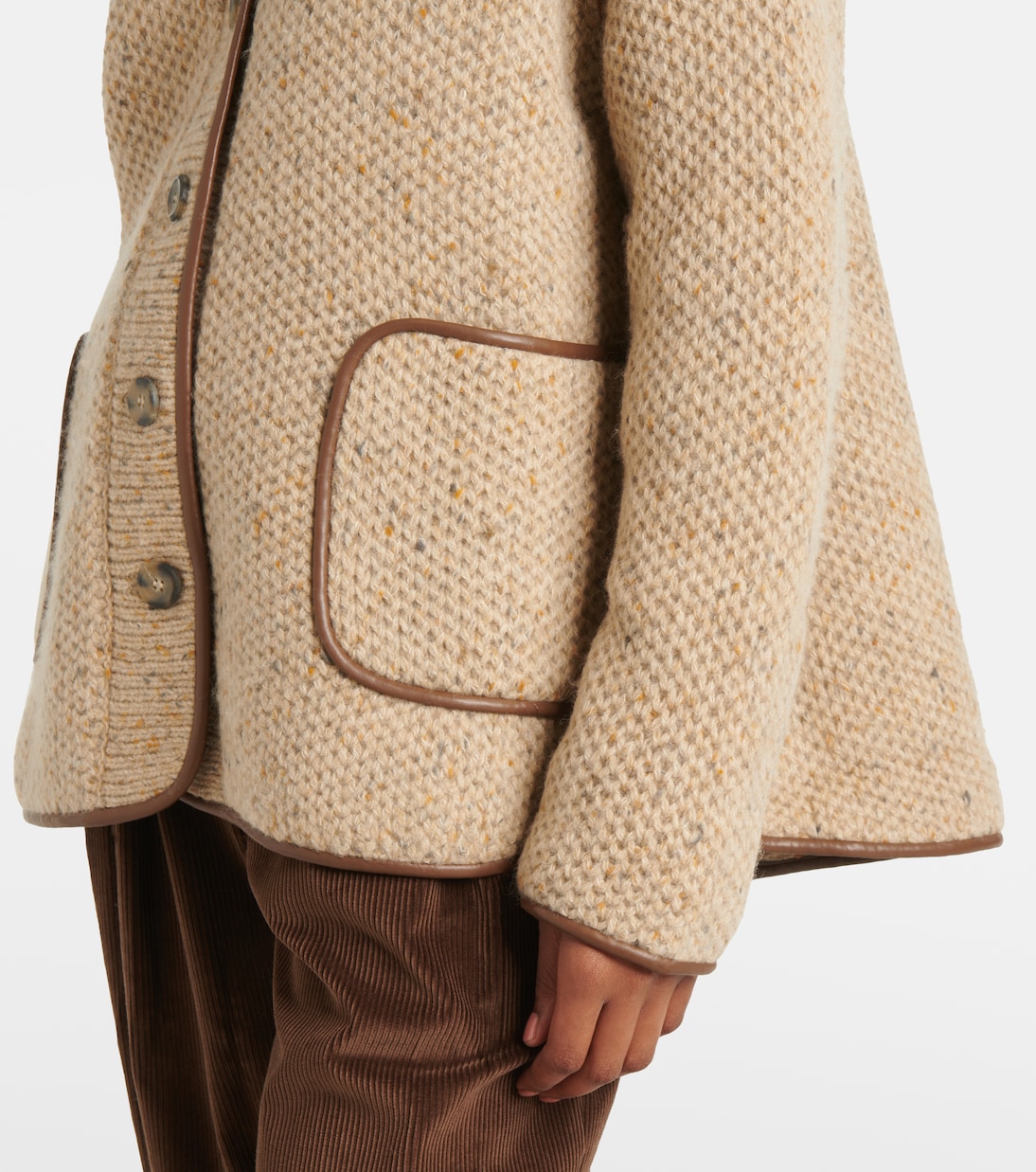 Medrano knitted wool-blend jacket | Altuzarra