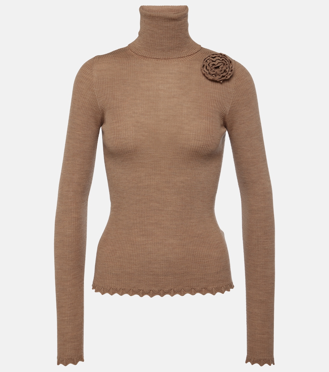 Rollkragenpullover aus Wolle | Blumarine
