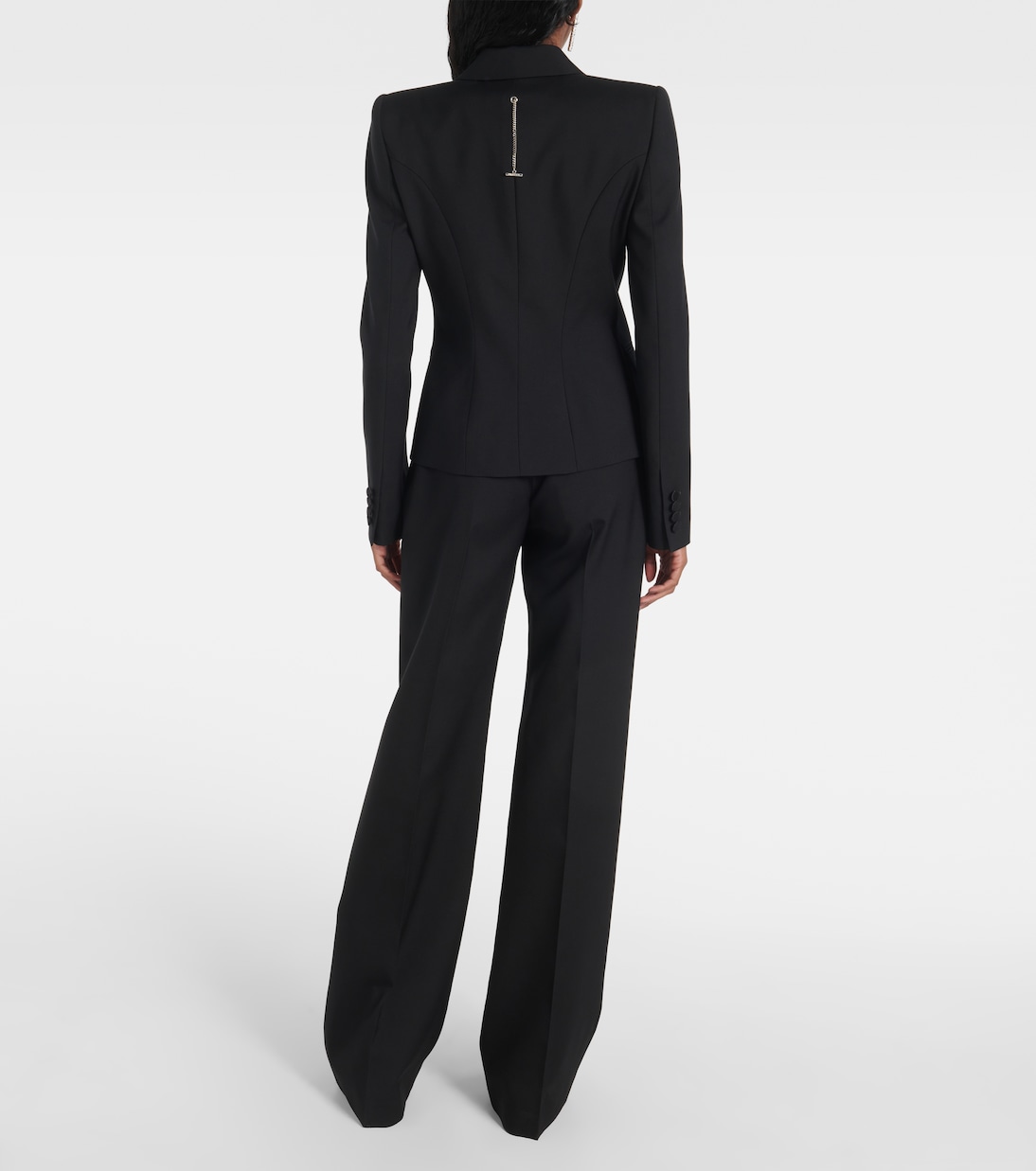 Pantalones Jóvenes McQueen de Lana y Corte Amplio para Estilo Urbano