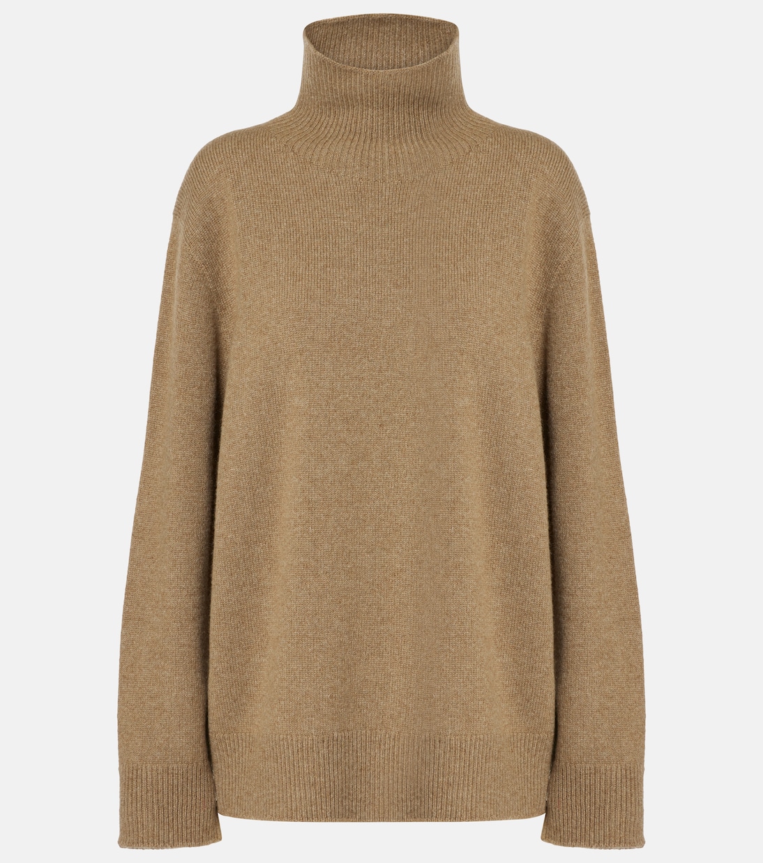 Jersey de Cachemir con Cuello Alto Row Hepny para Jóvenes Modernos