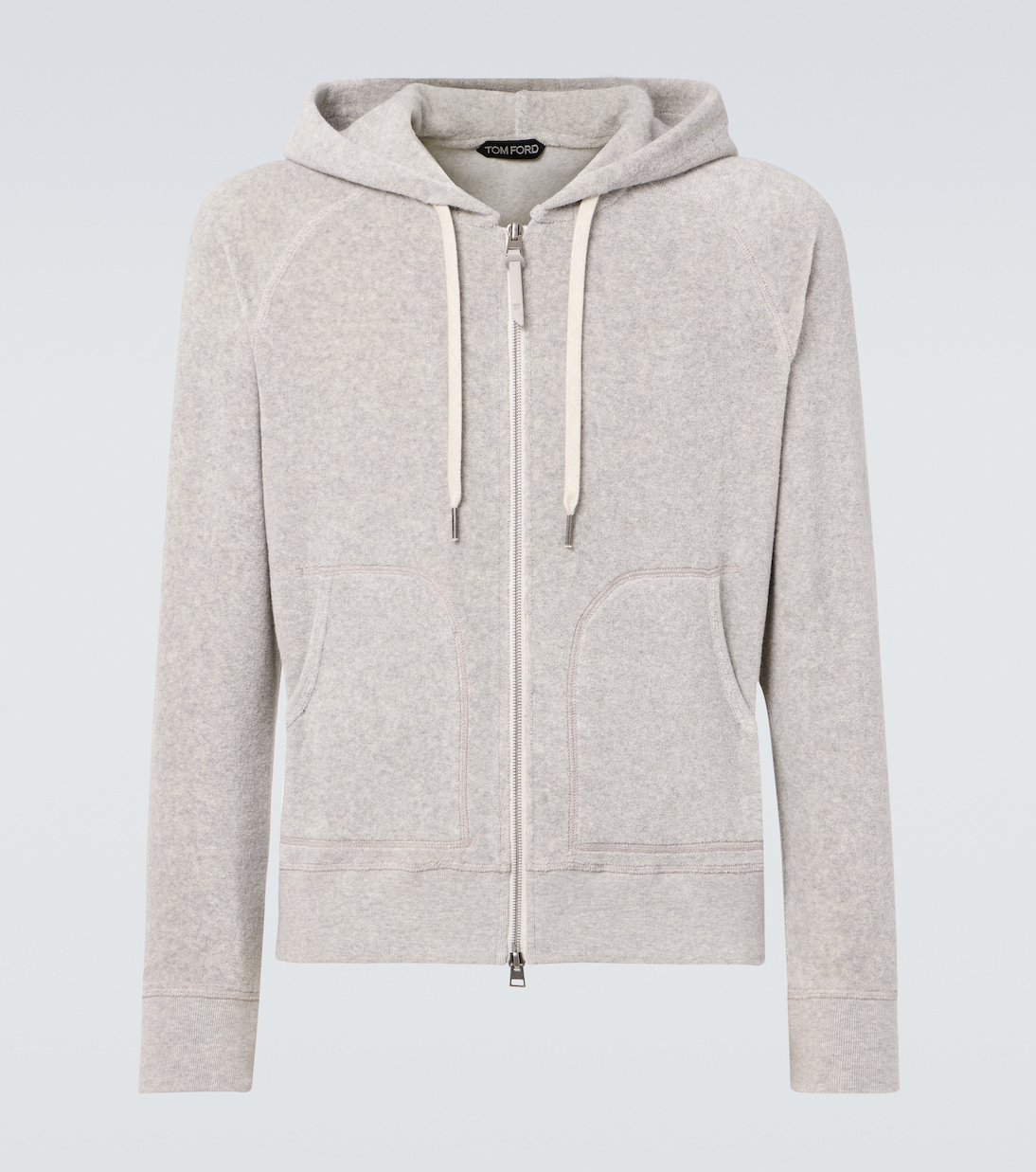 Sudadera con capucha en mezcla de algodón | Tom Ford