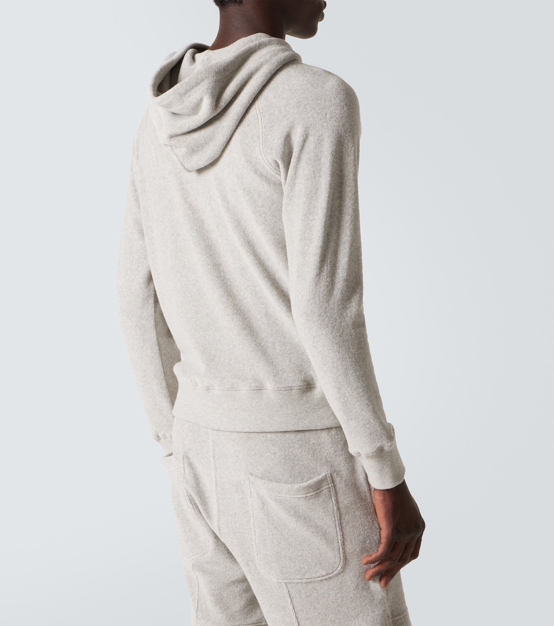 Sudadera con capucha en mezcla de algodón | Tom Ford