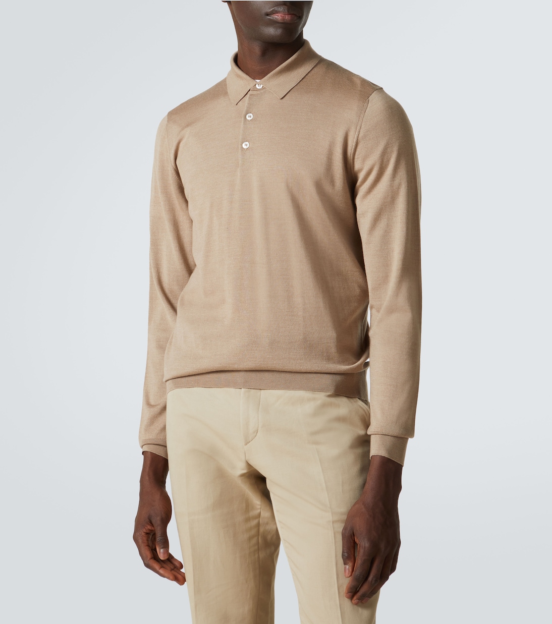 Polo in lana, seta e cashmere | Lardini