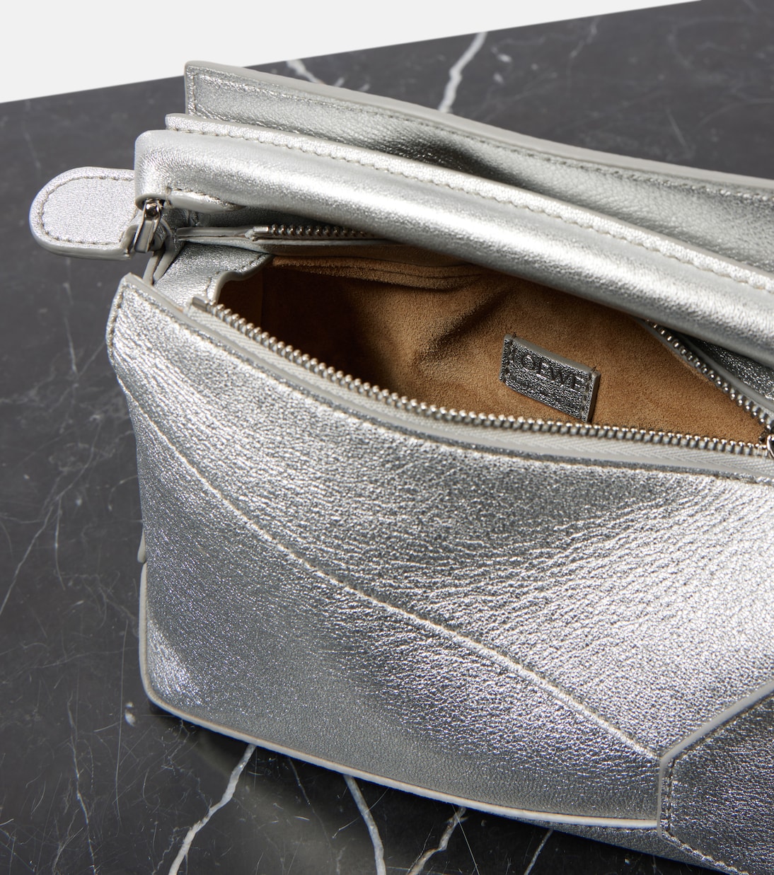 Borsa Puzzle Edge Mini in pelle | Loewe