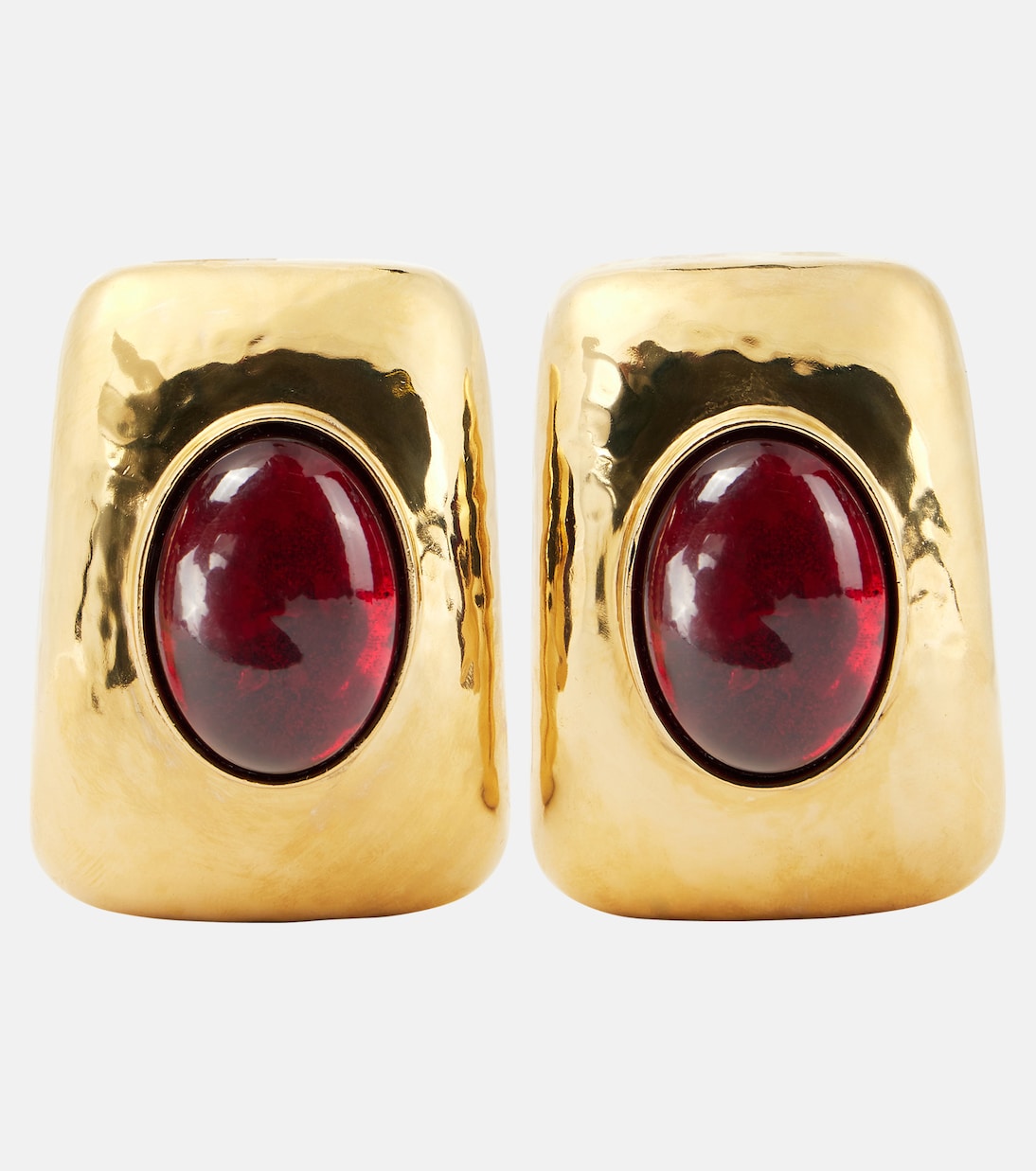 Boucles d’oreilles clip à ornements | Saint Laurent