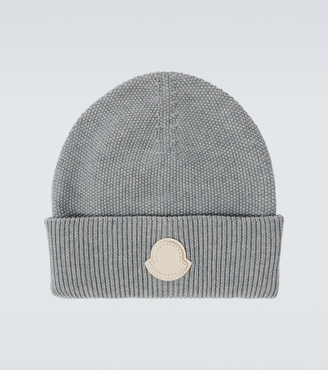 Berretto in cashmere e cotone con logo | Moncler