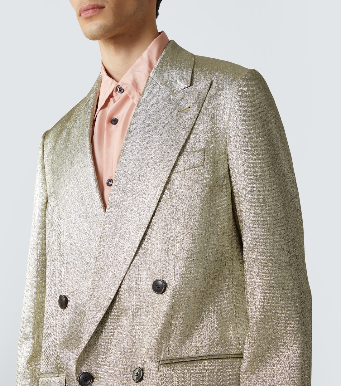 Manteau en lamé | Dries Van Noten