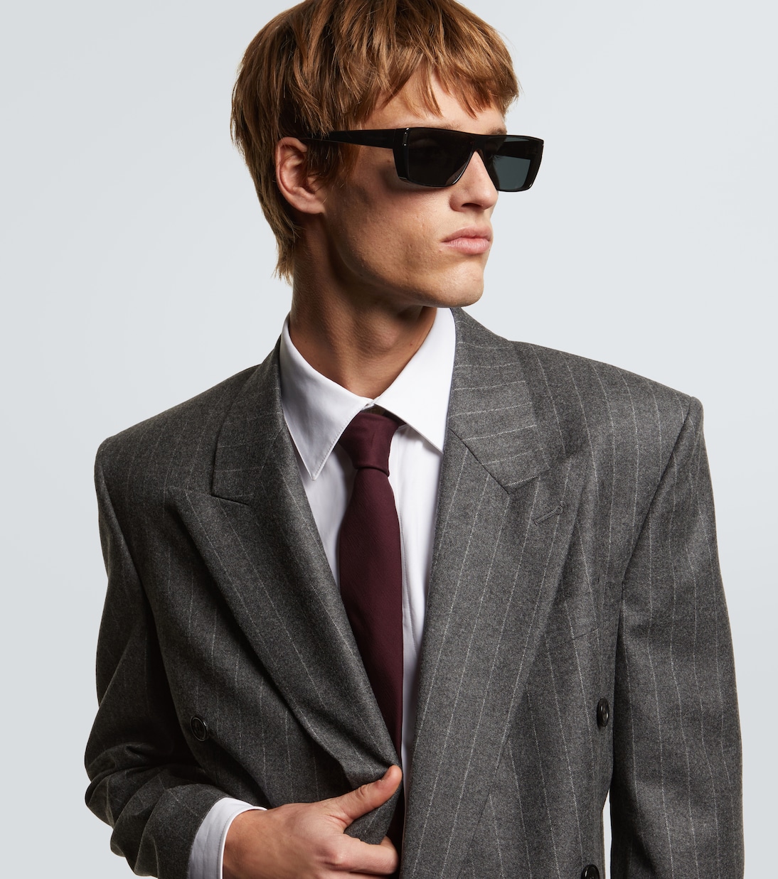 SL 757 rectangular sunglasses | Saint Laurent