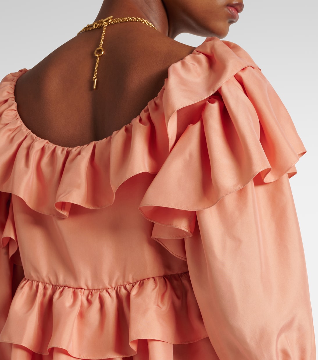 Blusa in seta con volant | Chloé