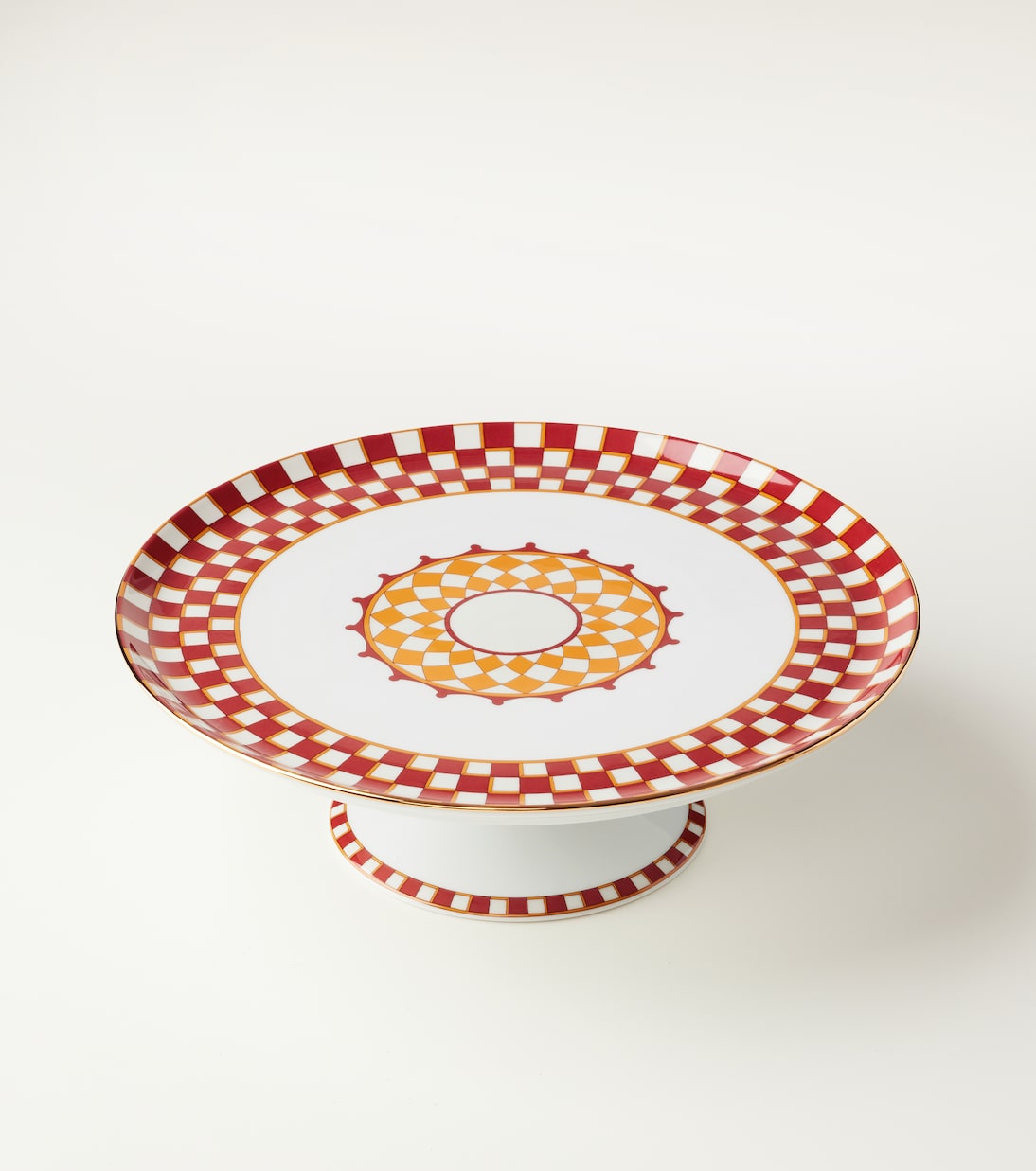 Apollo porcelain cake stand | La DoubleJ