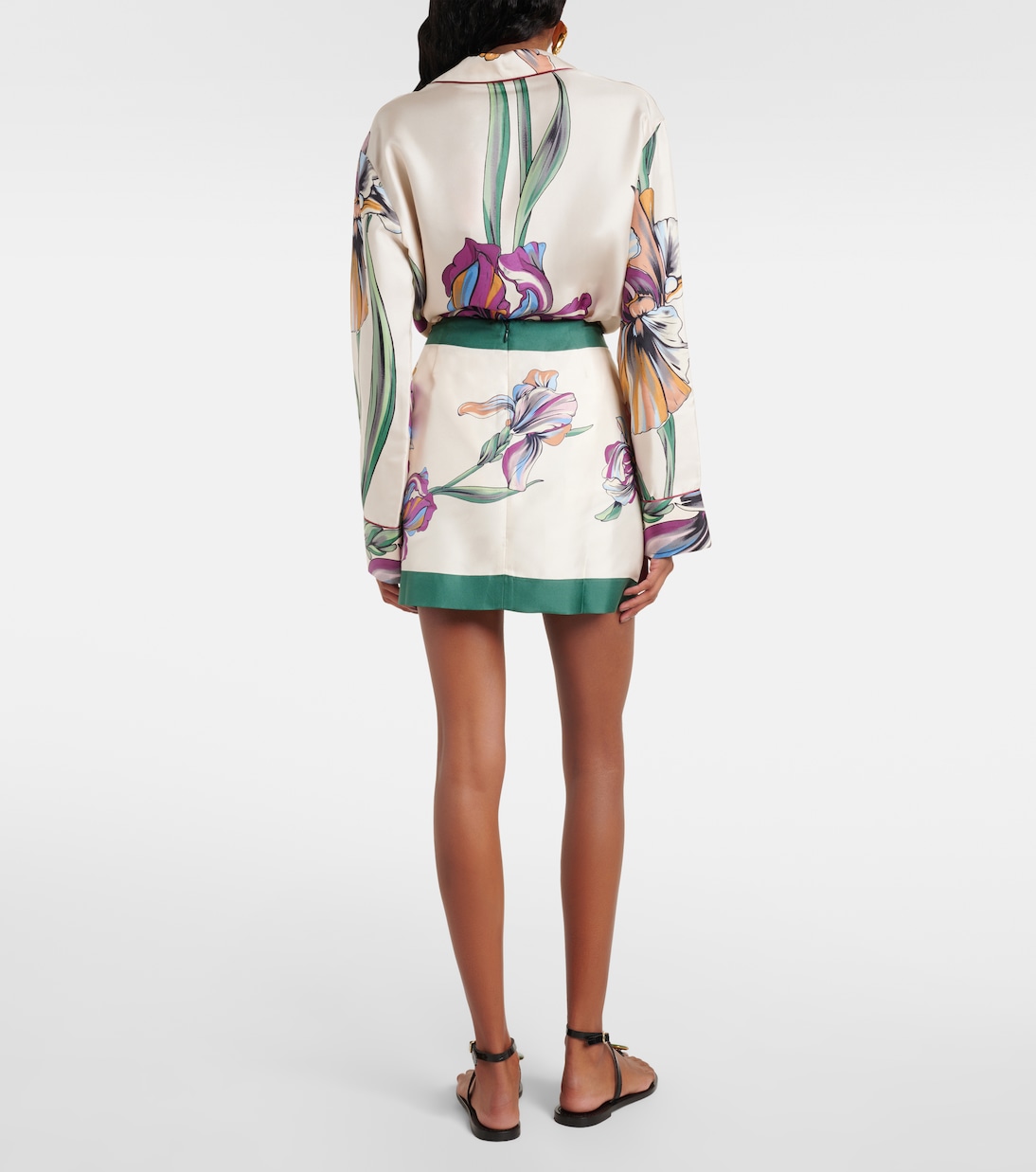 Minifalda Foulard de seda | La DoubleJ