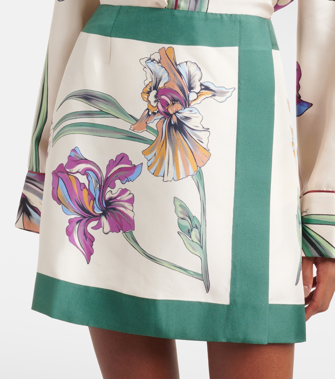 Minifalda Foulard de seda | La DoubleJ