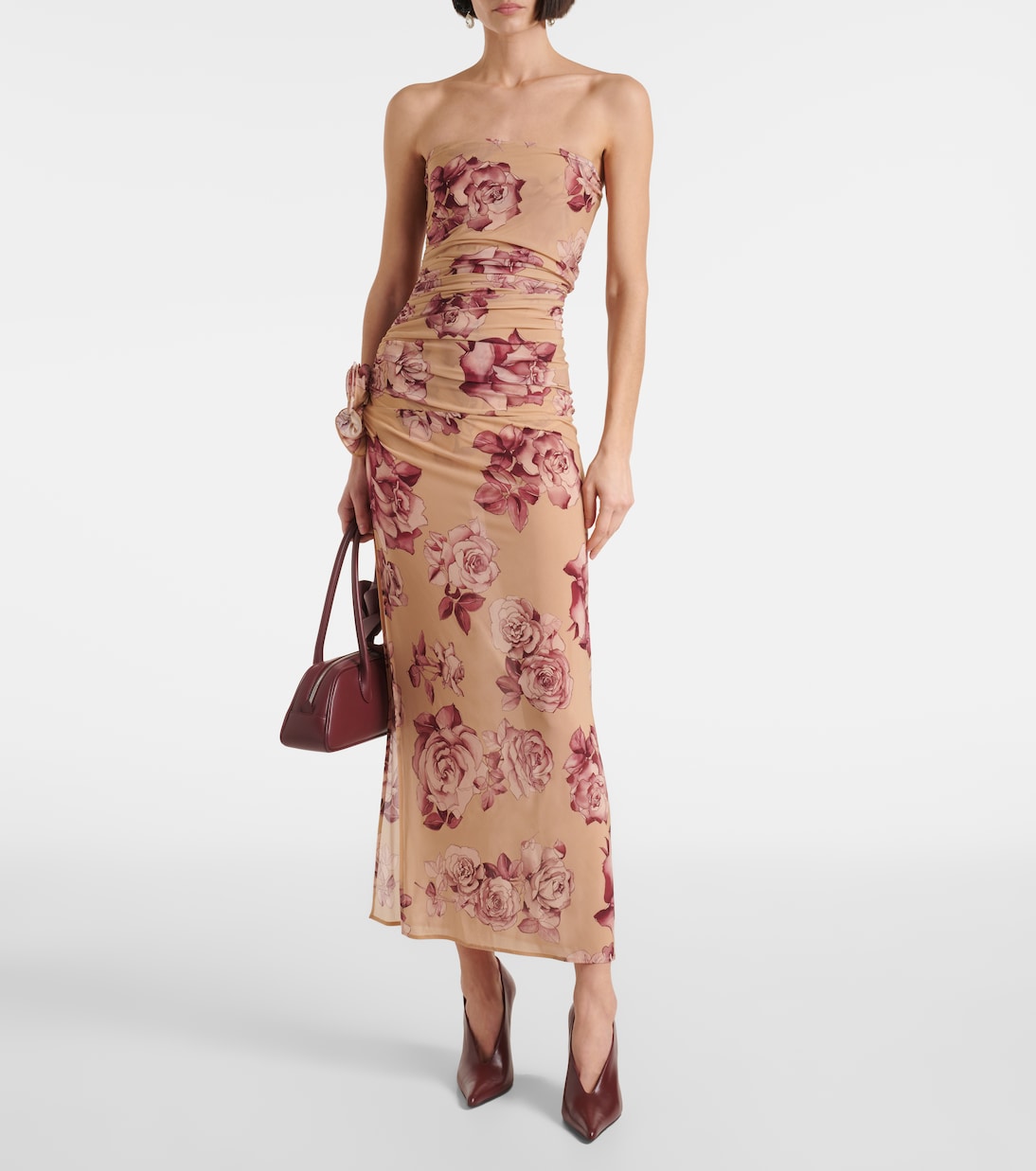 Robe midi à fleurs | Magda Butrym