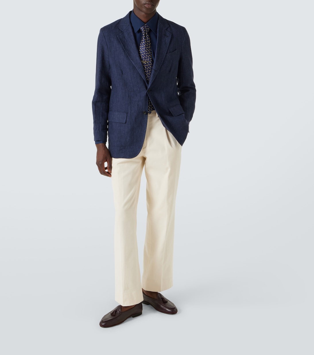 Camisa de popelín de algodón | Charvet