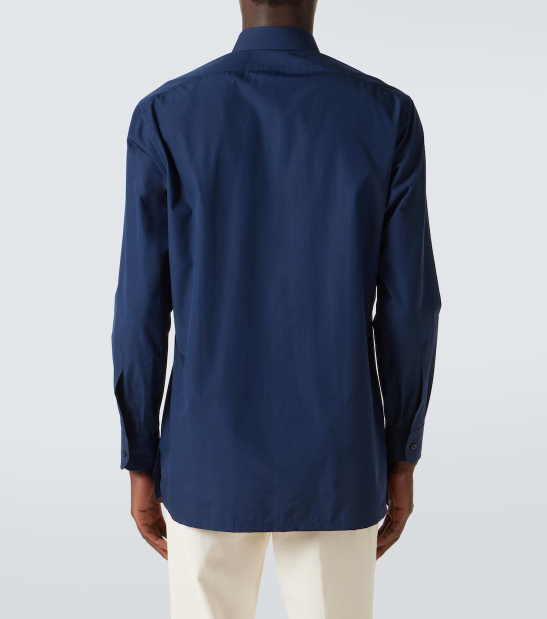 Camisa de popelín de algodón | Charvet