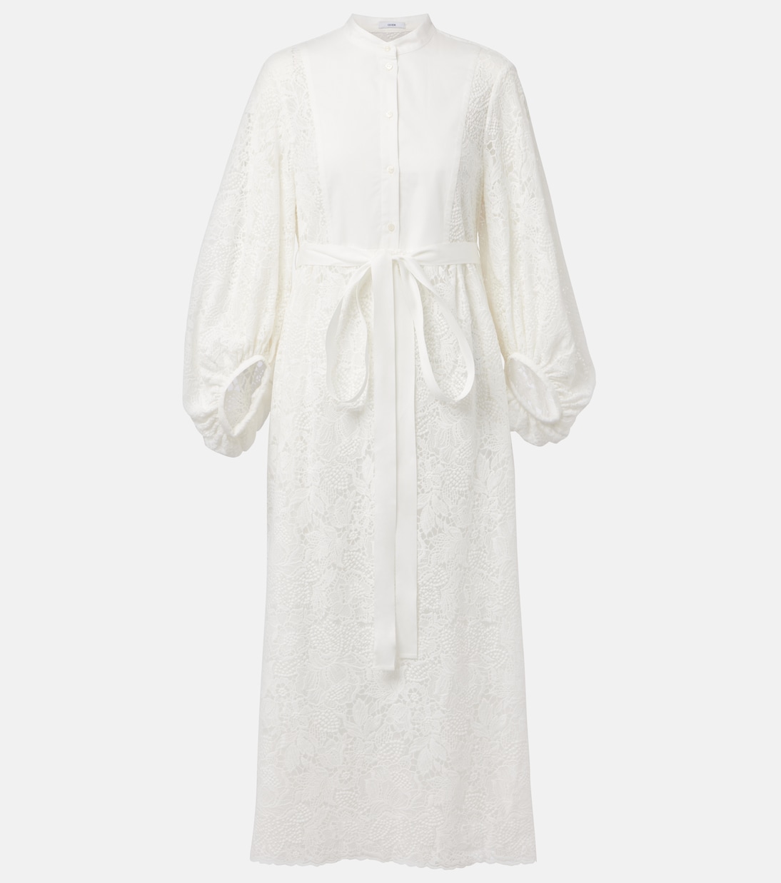 Midikleid aus Baumwollspitze | Erdem