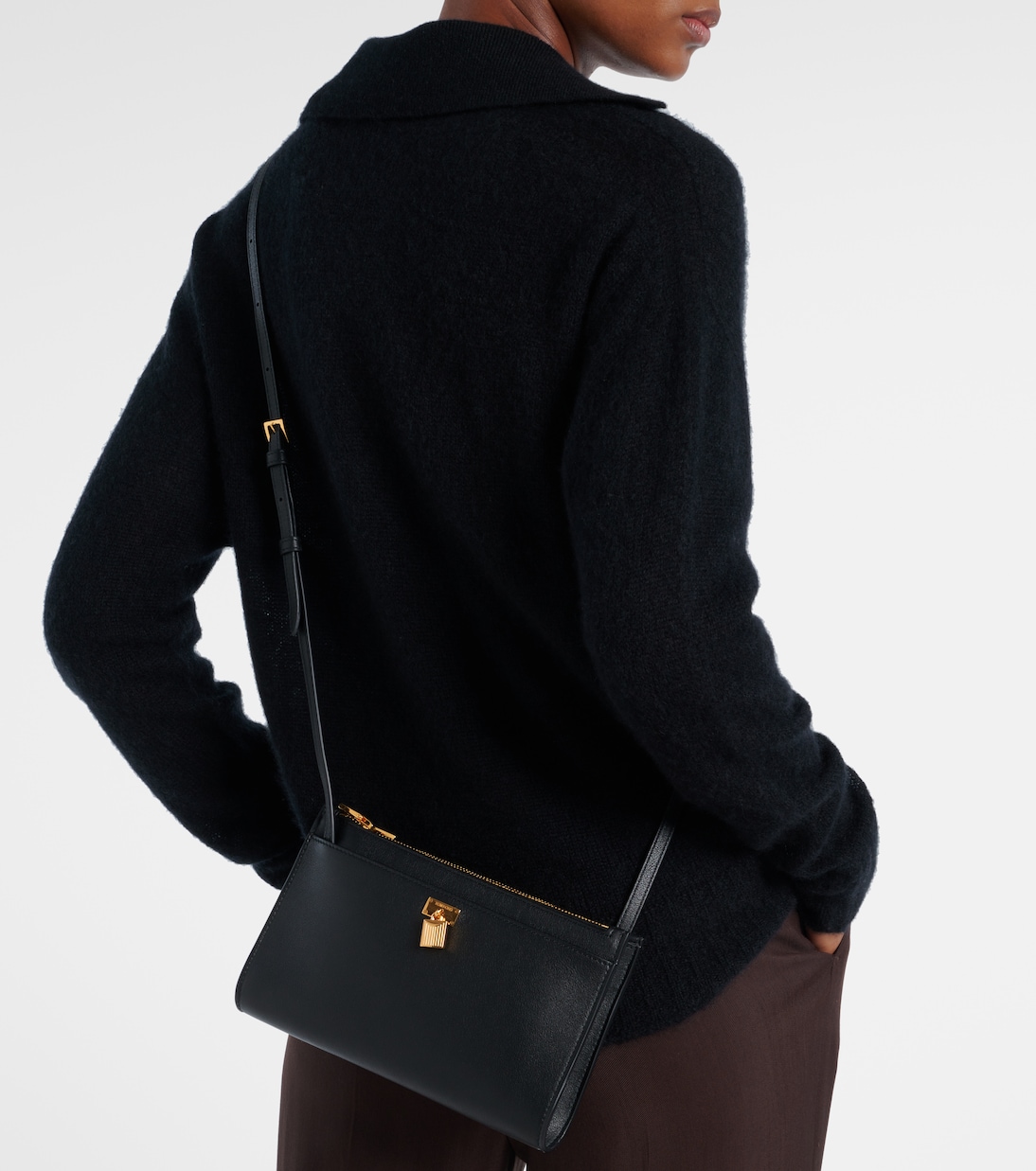 Borsa a tracolla Padlock Mini in pelle | Tom Ford