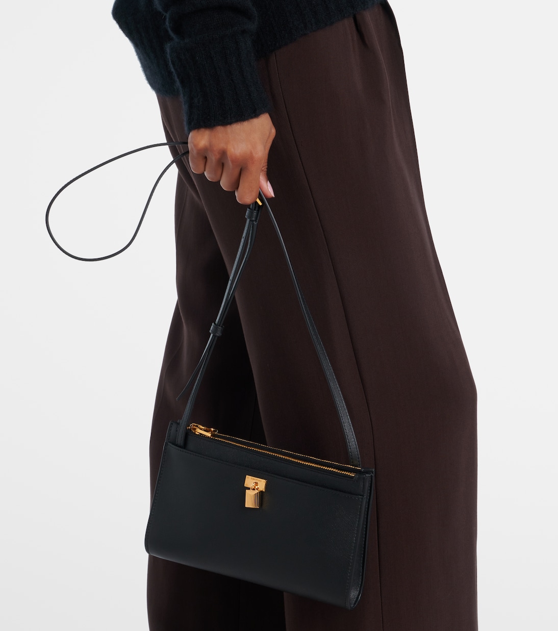 Borsa a tracolla Padlock Mini in pelle | Tom Ford