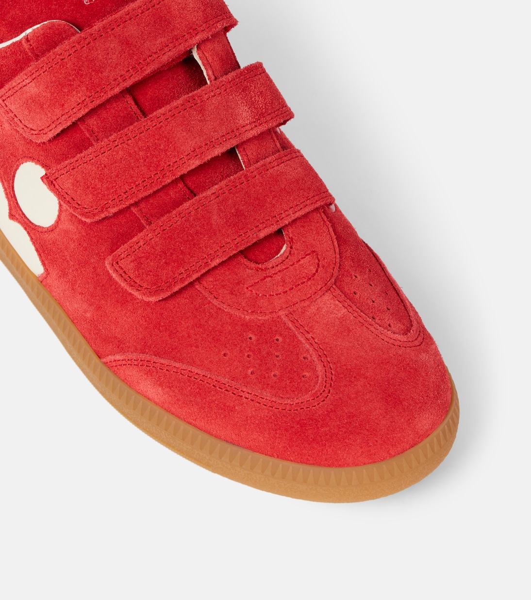Scarpe da ginnastica in suede firmate ISABEL MARANT, modello Beth, stile giovanile e trendy