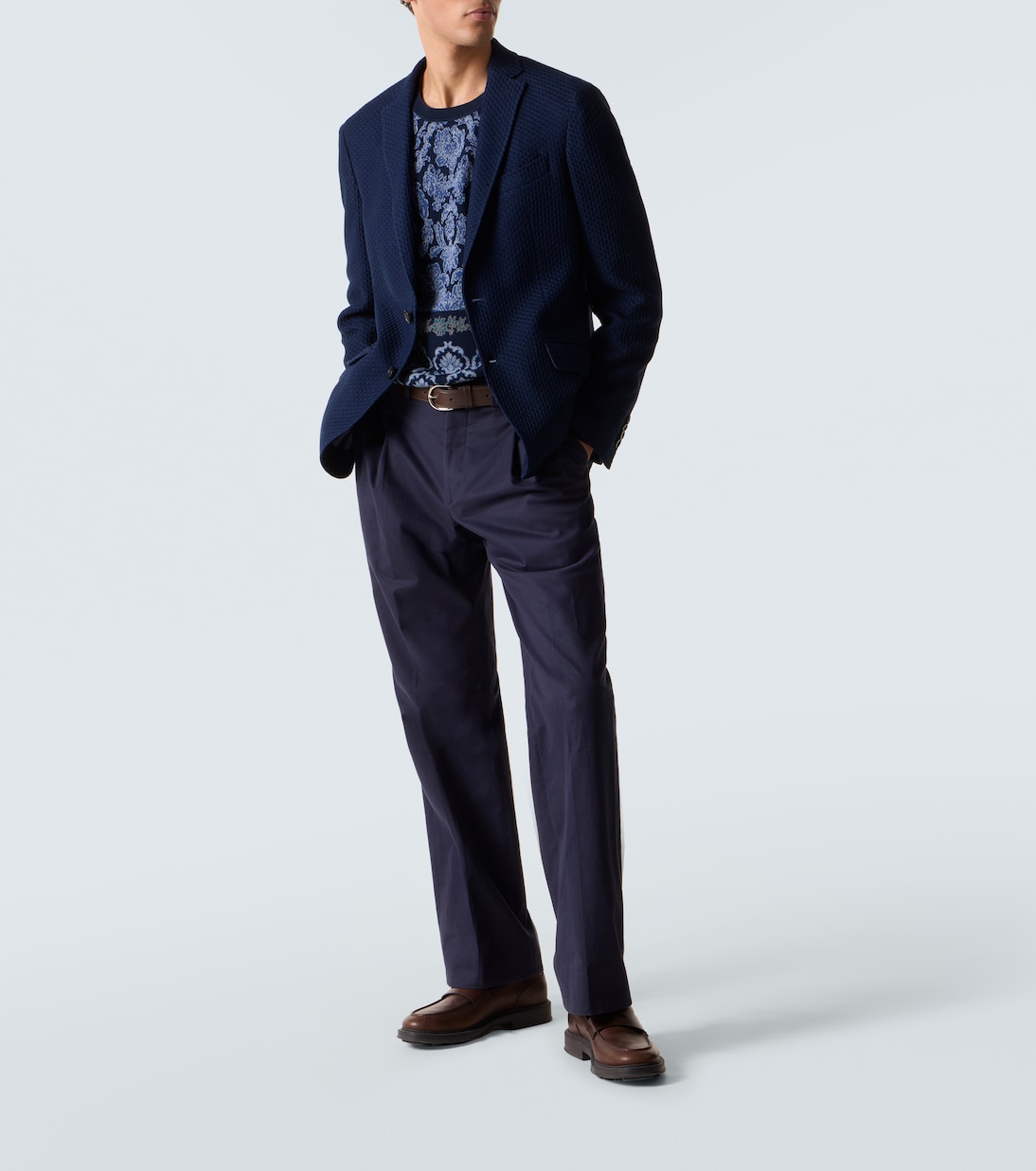 Blazer de jersey de algodón | Etro