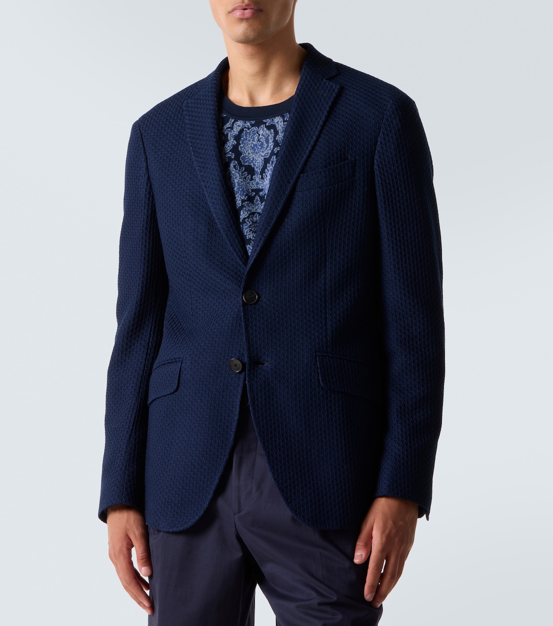 Blazer de jersey de algodón | Etro