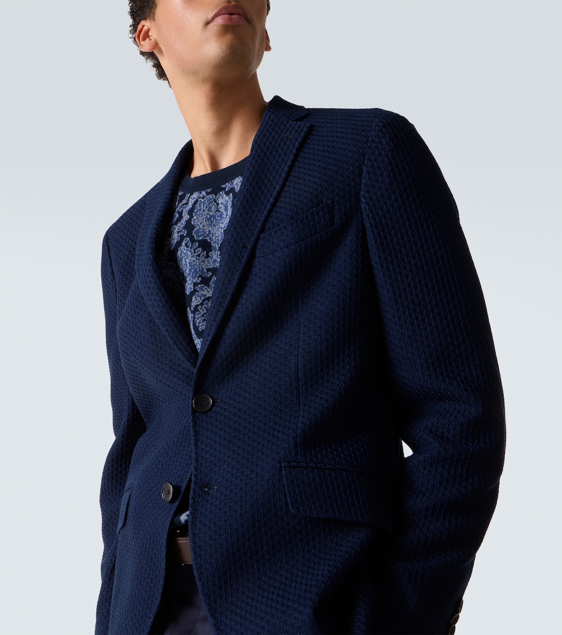 Blazer de jersey de algodón | Etro