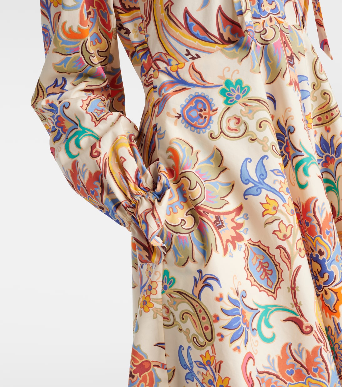 Robe midi imprimée en coton | Etro