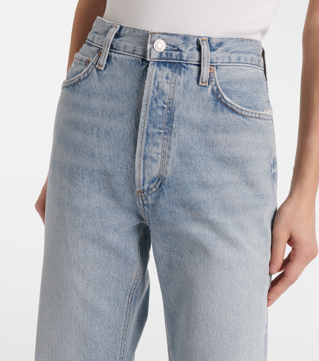 Jeans regular a vita media | Agolde