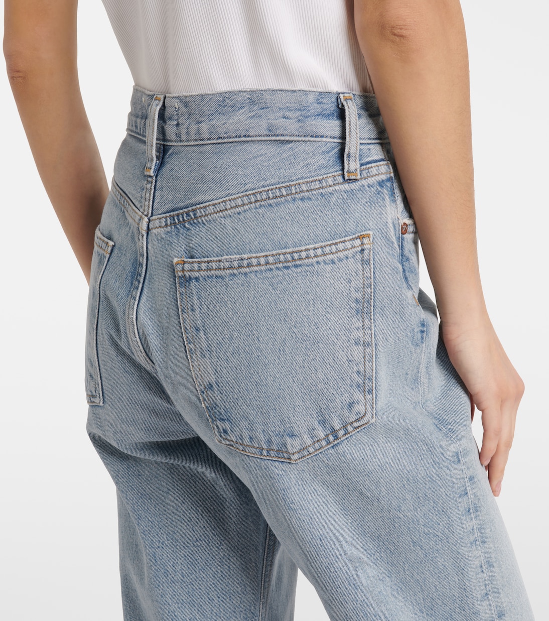 Jeans regular a vita media | Agolde