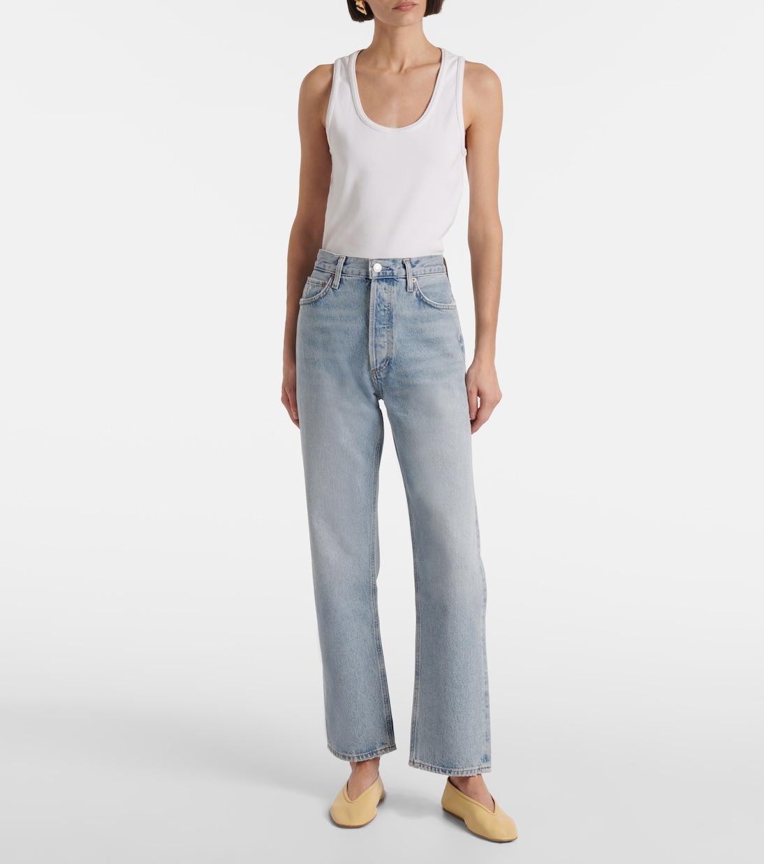 Jeans regular a vita media | Agolde