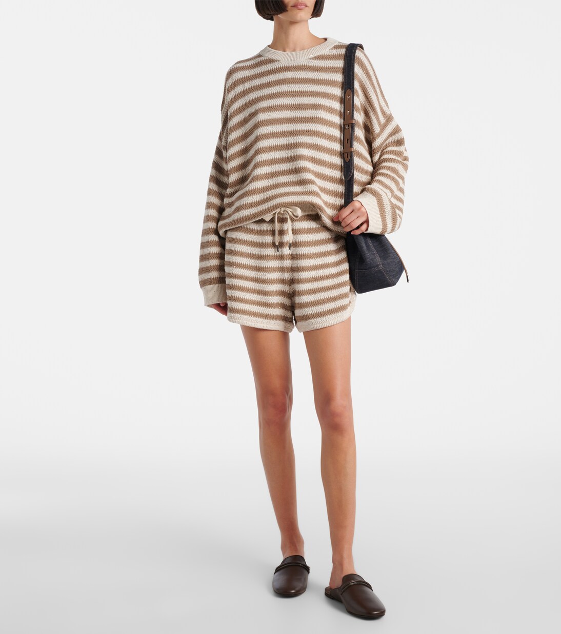 Gestreifte Shorts | Brunello Cucinelli
