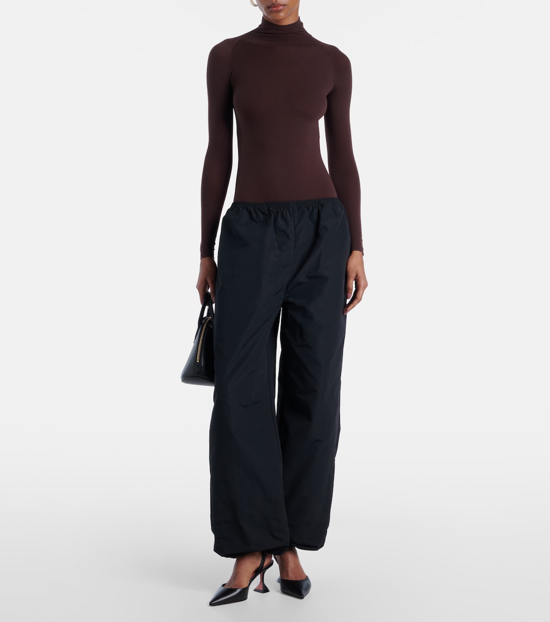 Pumps slingback Holli 70 in pelle | Amina Muaddi