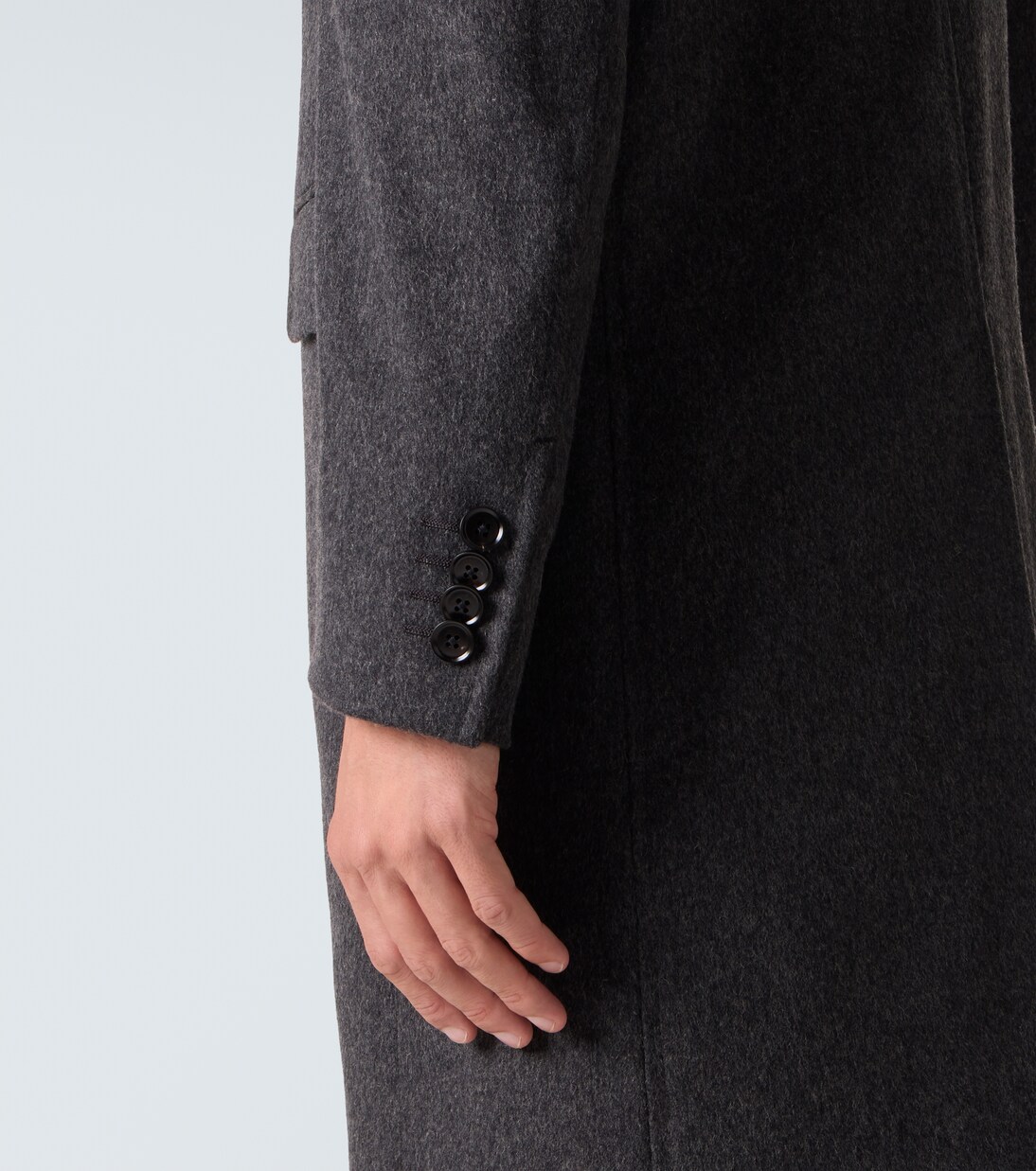 Wool and cashmere-blend coat | Zegna