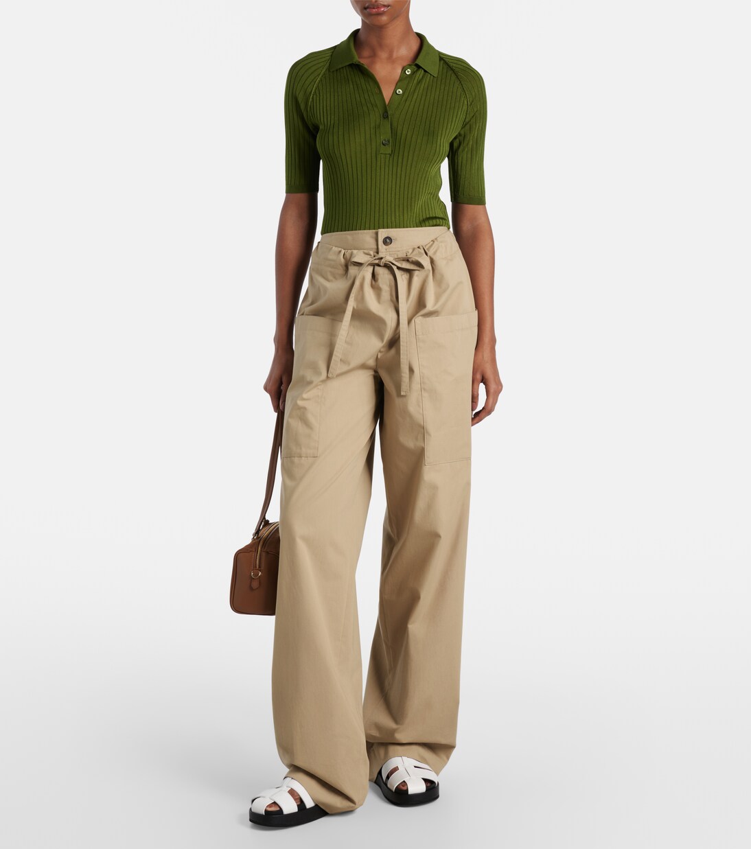 Double T leather fisherman sandals | Tory Burch