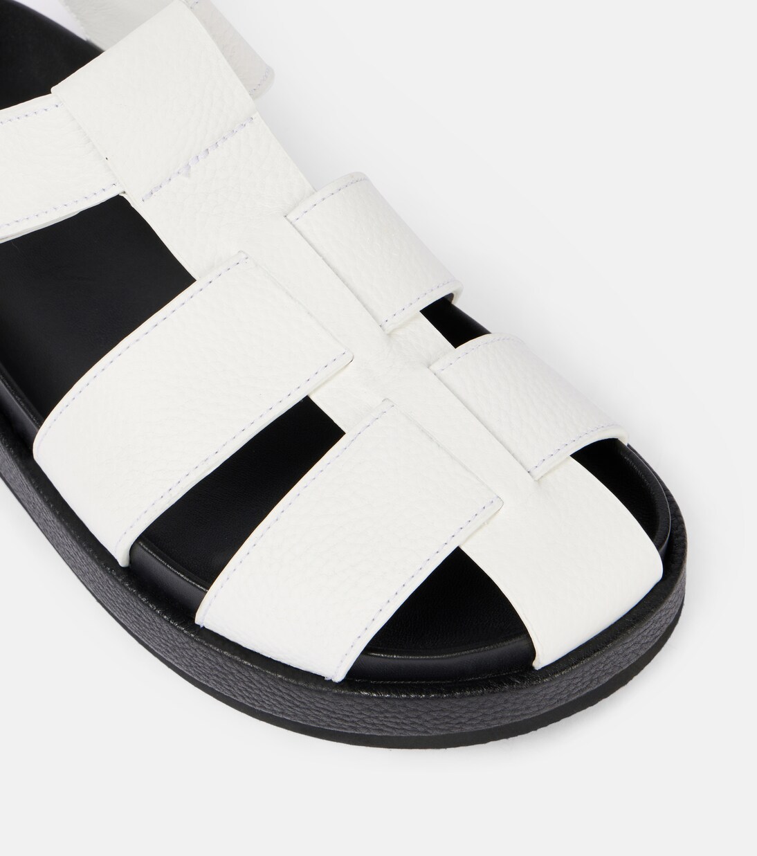 Double T leather fisherman sandals | Tory Burch